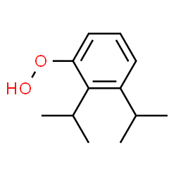 Diisopropylbenzen hydroperoxide structure