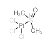Platinate(1-),trichloro[(sulfinyl-kS)bis[methane]]-, potassium (1:1), (SP-4-2)-结构式