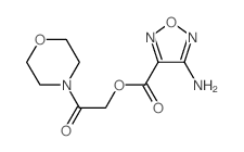 4-AMINO-FURAZAN-3-CARBOXYLIC ACID 2-MORPHOLIN-4-YL-2-OXO-ETHYL ESTER picture