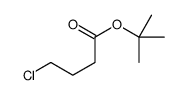 tert-butyl 4-chlorobutanoate structure