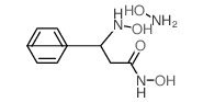 N-hydroxy-3-(hydroxyamino)-3-phenyl-propanamide; hydroxylamine Structure