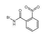 2-nitro-benzoic acid bromoamide结构式