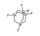 1,3,5,7-tetrafluoro-1,3,5,7-tetrasila-adamantane Structure