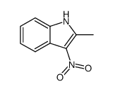 2-methyl-3-nitro-1H-indole结构式
