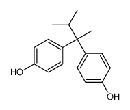 4,4'-(3-Methyl-2,2-butanediyl)diphenol Structure