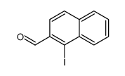 1-Iodonaphthalene-2-carboxaldehyde Structure