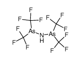 Bis{bis(trifluormethyl)arsanyl}-amin Structure