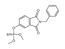 2-benzyl-5-dimethoxyphosphinothioyloxyisoindole-1,3-dione Structure