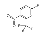 5-FLUORO-2-NITROBENZOTRIFLUORIDE结构式