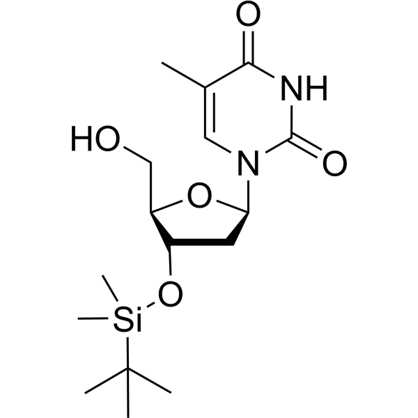 3'-O-TBDMS-dT structure