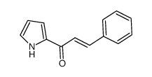 3-phenyl-1-(1H-pyrrol-2-yl)propenone Structure