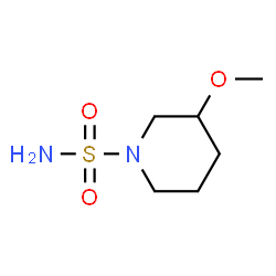 1-Piperidinesulfonamide,3-methoxy-(7CI,8CI) Structure