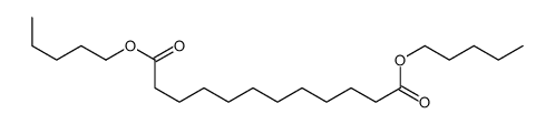 dipentyl dodecanedioate Structure