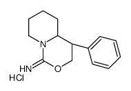 (4S,4aR)-4-phenyl-4,4a,5,6,7,8-hexahydro-3H-pyrido[1,2-c][1,3]oxazin-1-imine,hydrochloride结构式