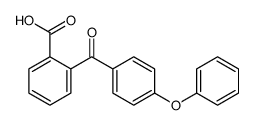 2-(4-phenoxybenzoyl)benzoic acid Structure
