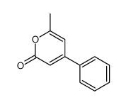 6-methyl-4-phenylpyran-2-one Structure