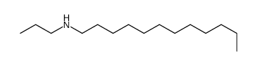 N-propyldodecan-1-amine Structure