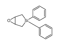 3,3-diphenyl-6-oxa-3-silabicyclo[3.1.0]hexane结构式