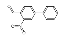 3-nitro-[1,1'-biphenyl]-4-carbaldehyde结构式