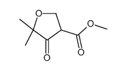 methyl 5,5-dimethyl-4-oxooxolane-3-carboxylate Structure