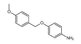 Benzenamine, 4-[(4-Methoxyphenyl)Methoxy]- Structure