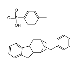 11-benzyl-4b,5,6,7,8,9,9a,10-octahydro-6,9-epiminobenzo[a]azulene 4-methylbenzenesulfonate Structure