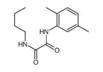 N-butyl-N'-(2,5-dimethylphenyl)oxamide Structure
