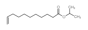 10-Undecenoic acid,1-methylethyl ester结构式
