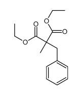 diethyl 2-benzyl-2-methylpropanedioate结构式