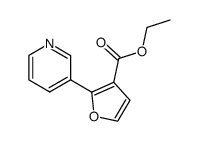 ethyl 2-(3-pyridyl)-3-furoate结构式