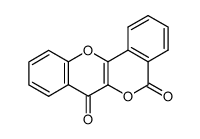 [2]Benzopyrano[4,3-b][1]benzopyran-5,7-dione Structure