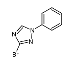 3-bromo-1-phenyl-1H-[1,2,4]triazole Structure
