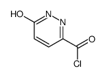 3-Pyridazinecarbonyl chloride, 1,6-dihydro-6-oxo- (9CI) structure
