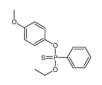 ethoxy-(4-methoxyphenoxy)-phenyl-sulfanylidene-λ5-phosphane结构式