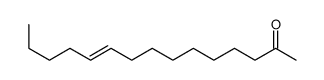 pentadec-10-en-2-one Structure