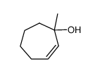 (+/-)-3-hydroxy-3-methylcycloheptene结构式