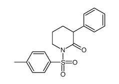 1-(4-methylphenyl)sulfonyl-3-phenylpiperidin-2-one Structure