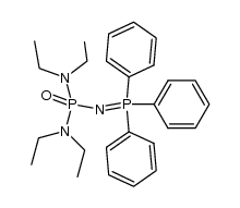 Triphenylphosphine(tetraethyldiamidophosphoryl)imine结构式