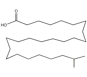 24-Methylpentacosanoic acid Structure