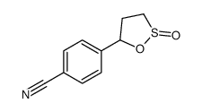 4-(2-oxooxathiolan-5-yl)benzonitrile Structure