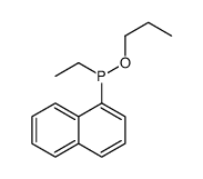 ethyl-naphthalen-1-yl-propoxyphosphane Structure