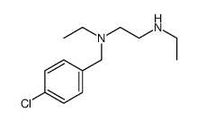 N'-[(4-chlorophenyl)methyl]-N,N'-diethylethane-1,2-diamine结构式