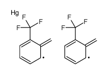 bis[[2-(trifluoromethyl)phenyl]methyl]mercury Structure
