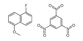 1-fluoro-5-methoxynaphthalene,1,3,5-trinitrobenzene结构式