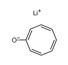 cycloocta-2,4,6-trienone lithium enolate Structure