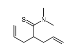 N,N-dimethyl-2-prop-2-enylpent-4-enethioamide结构式