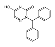 2-benzhydryl-1,2,4-triazine-3,5-dione Structure