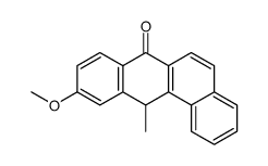10-methoxy-12-methyl-12H-benzo[a]anthracen-7-one结构式