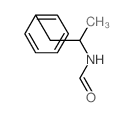 Formamide,N-[(1R)-1-methyl-2-phenylethyl]- Structure