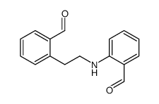 2-[2-(2-formylanilino)ethyl]benzaldehyde Structure